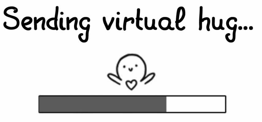 Sending Virtual Hug On National Hug Day