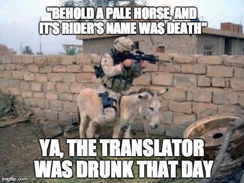 The Translator Funny Horse Meme