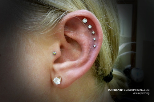 Tragus, Lobe And Cartilage Piercings