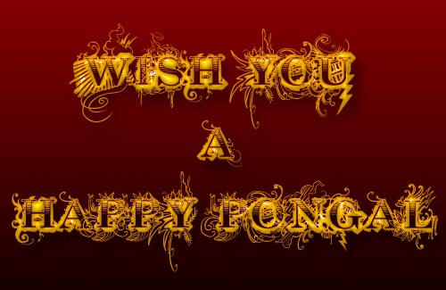 Wish You A Happy Pongal Greetings