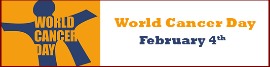 World Cancer Day February 4th Header Image