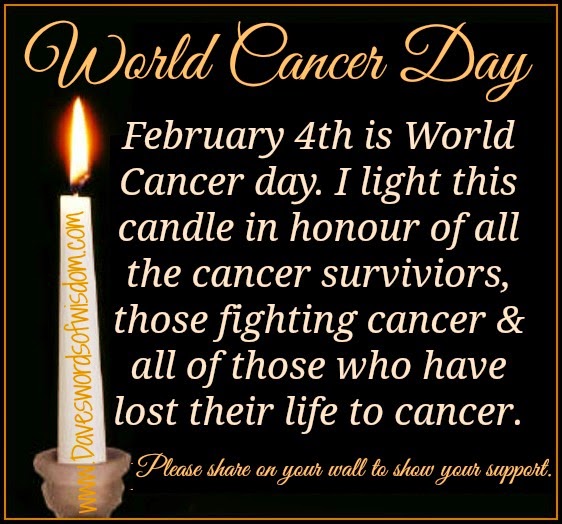 World Cancer Day February 4th Is World Cancer Day