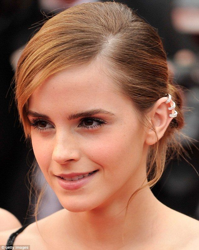 Emma Watson With Left Ear Piercing