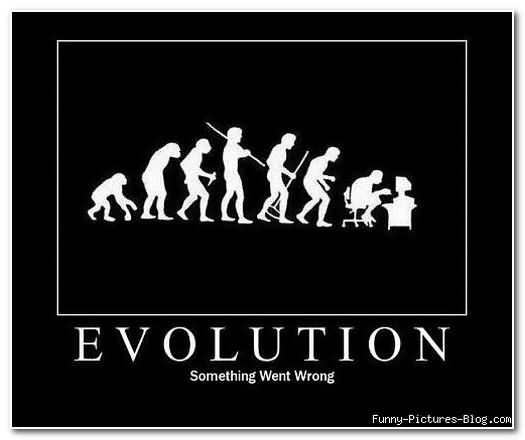 Evolution Something Went Wrong Funny Computer