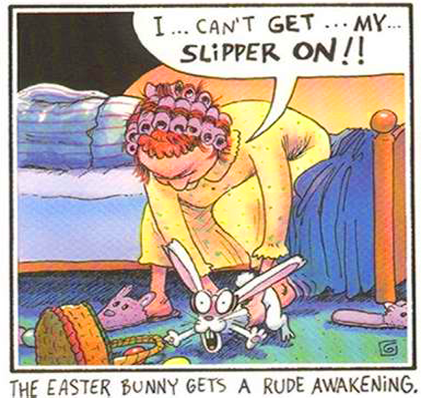 Funny Easter Bunny Picture