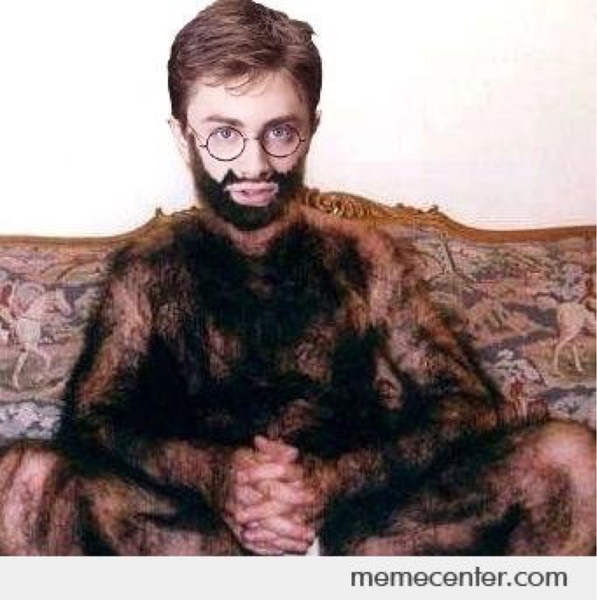 Funny Hairy Potter Picture