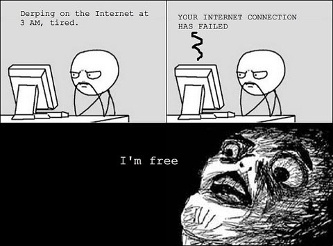 Funny Internet Connection Failed