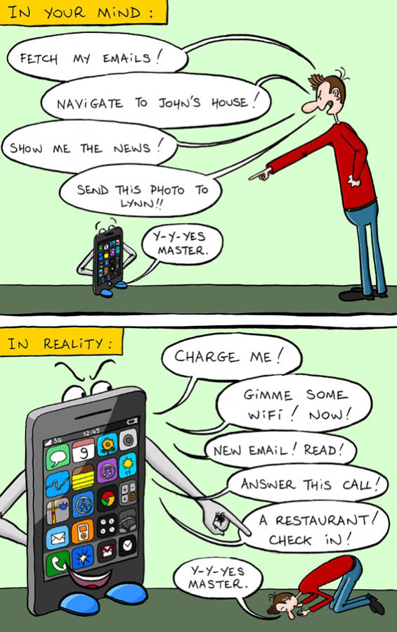 Funny Internet Reality Cartoon Joke Picture