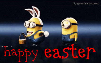 Happy Easter Million Cartoon Gif