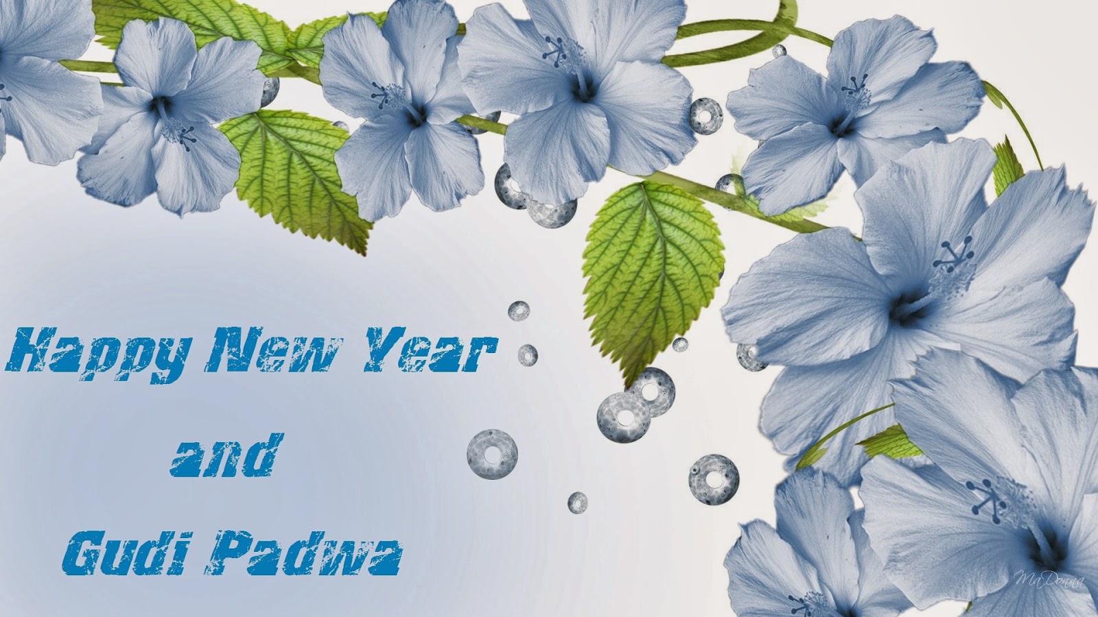 Happy New Year And Gudi Padwa HD Wallpaper