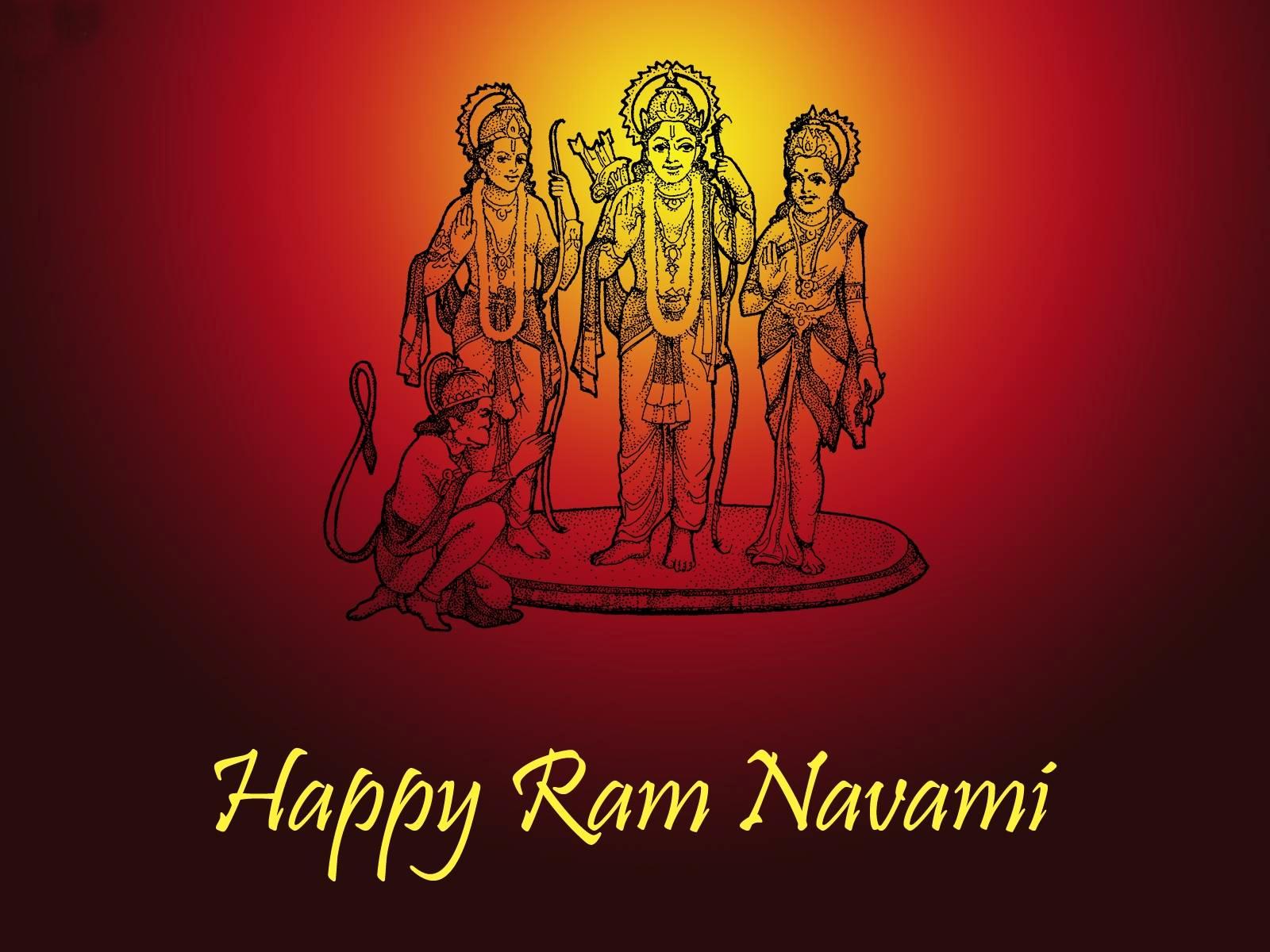 Happy Ram Navami Wishes HD Wallpaper