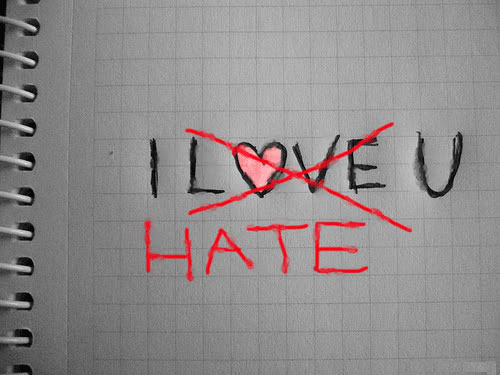 I Am Not Love You I Hate You