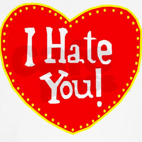 I Hate You Heart Picture