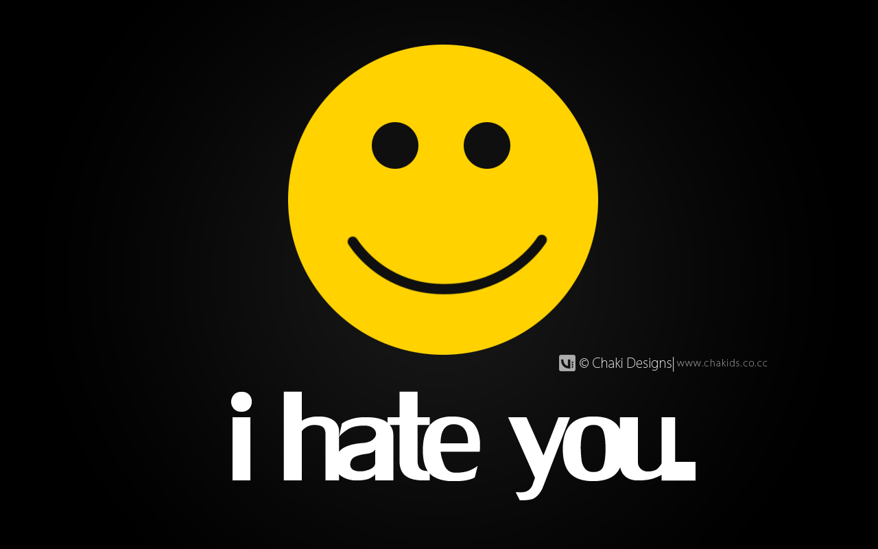I Hate You Smiley Picture