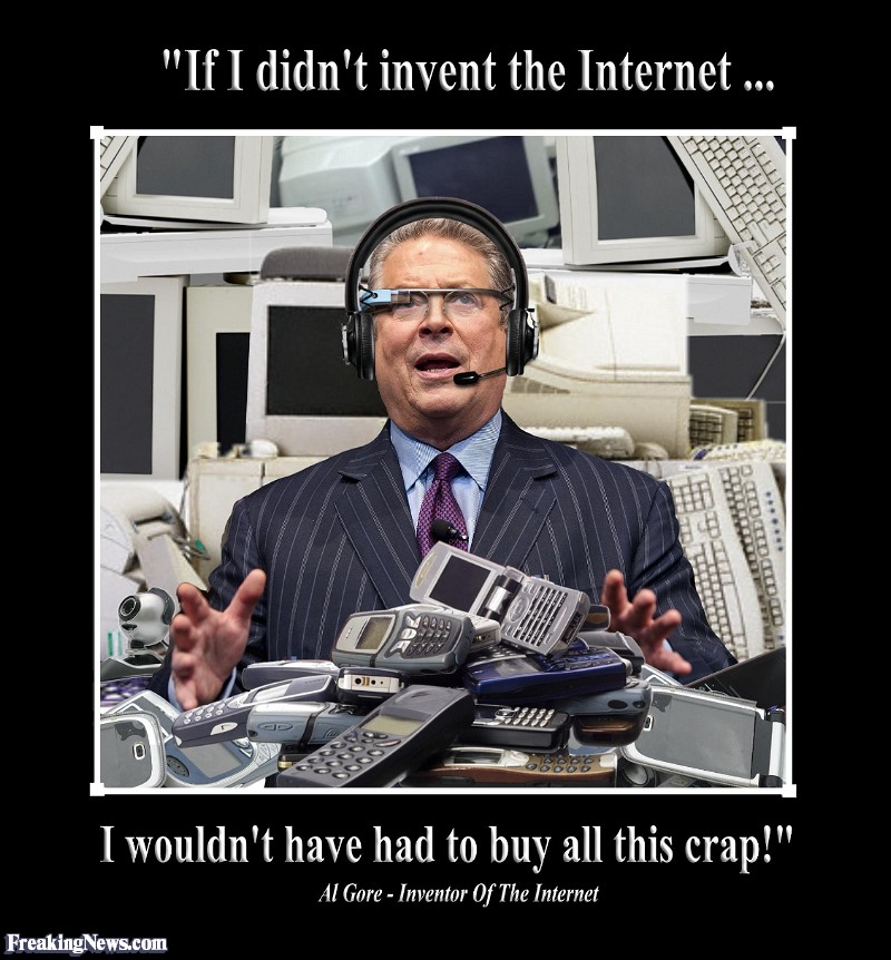 If I Didn't Invent The Internet Funny Poster