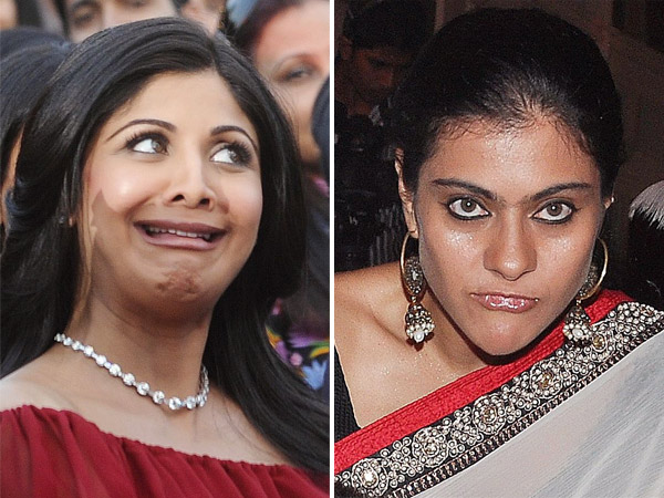Indian Actress Making Funny Face