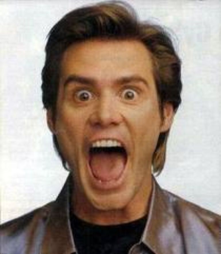 Jim Carrey Making Funny Actor Face