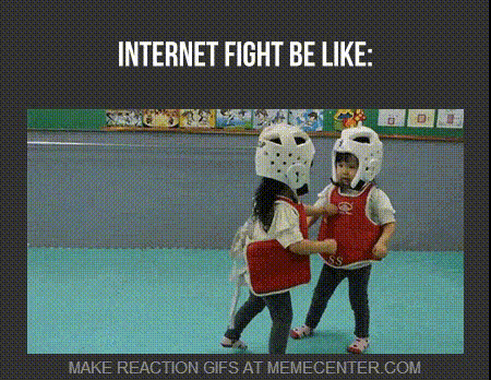 Kids Fighting Funny Gif Picture