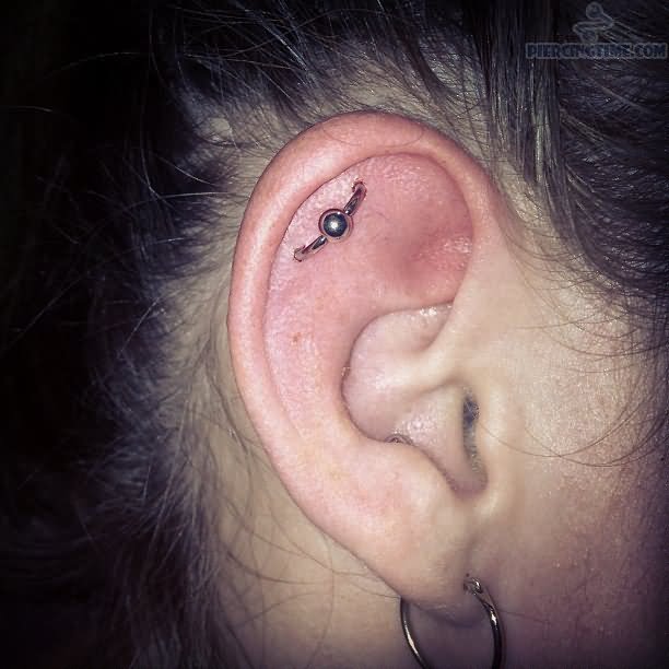 Lobe And Orbital Piercing Picture