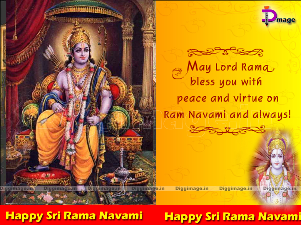 May Lord Rama Bless You With Peace And Virtue On Ram Navami And Always