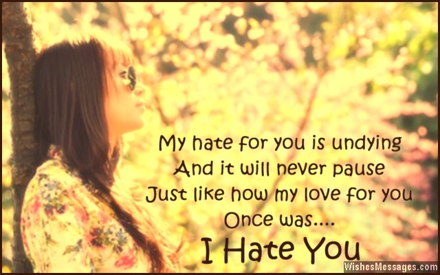 Once Was I Hate You
