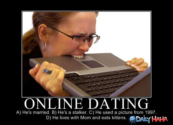 Online Dating Funny Poster