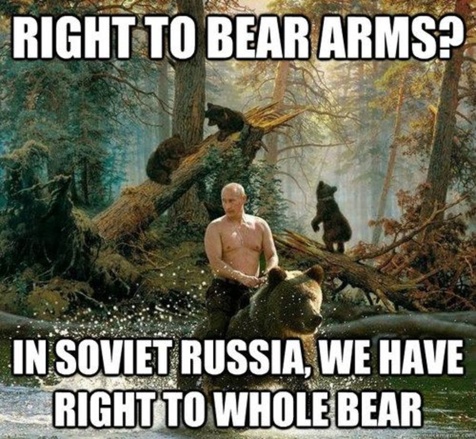Right To Bear Arms Funny Meme