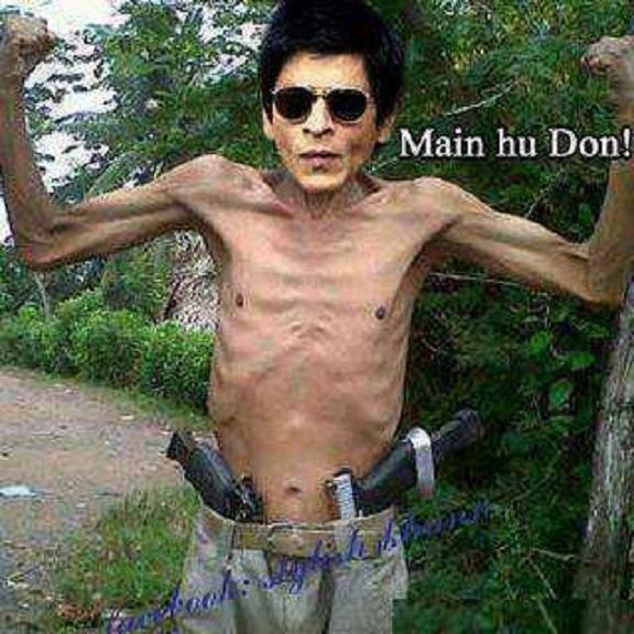 Shahrukh Khan Funny Actor Muscles