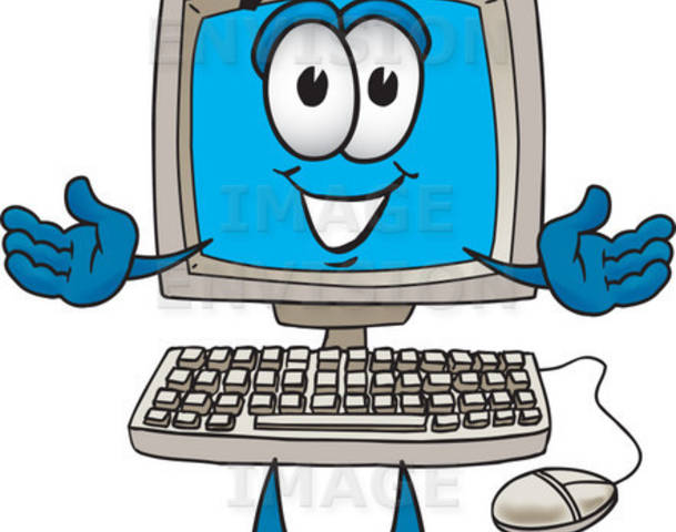 Smiley Face Funny Computer Clipart
