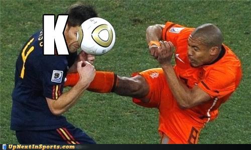 Soccer Player Funny Kick Picture