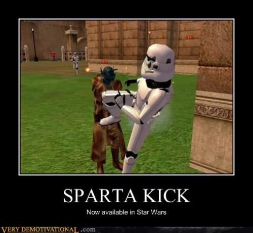 Sparta Kick Now Available In Star Wars Funny Picture
