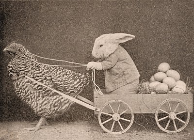 Vintage Funny Easter Picture