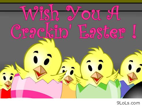 Wish You A Crackin Easter Funny Picture