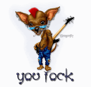You Rock Mouse Animated Picture