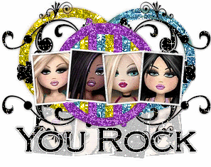You Rock My Heart Girls Glitter