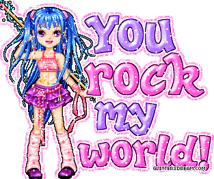 You Rock My World Glitter