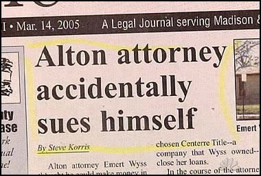 Alton Attorney Funny Newspaper