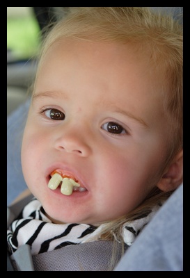 Baby With Rabbit Teeth Funny Picture