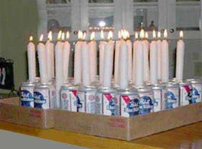 Beer Candles Funny Picture
