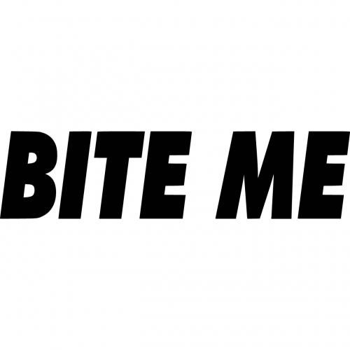 Bite Me Bold Font Picture
