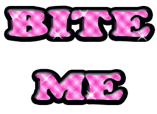 Bite Me Pink Glitter
