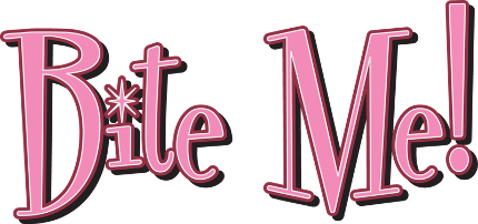 Bite Me Pink Text Picture