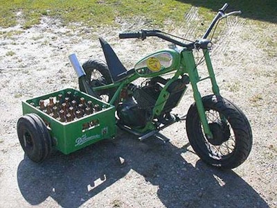 Funny Beer Bike Sidecar Picture