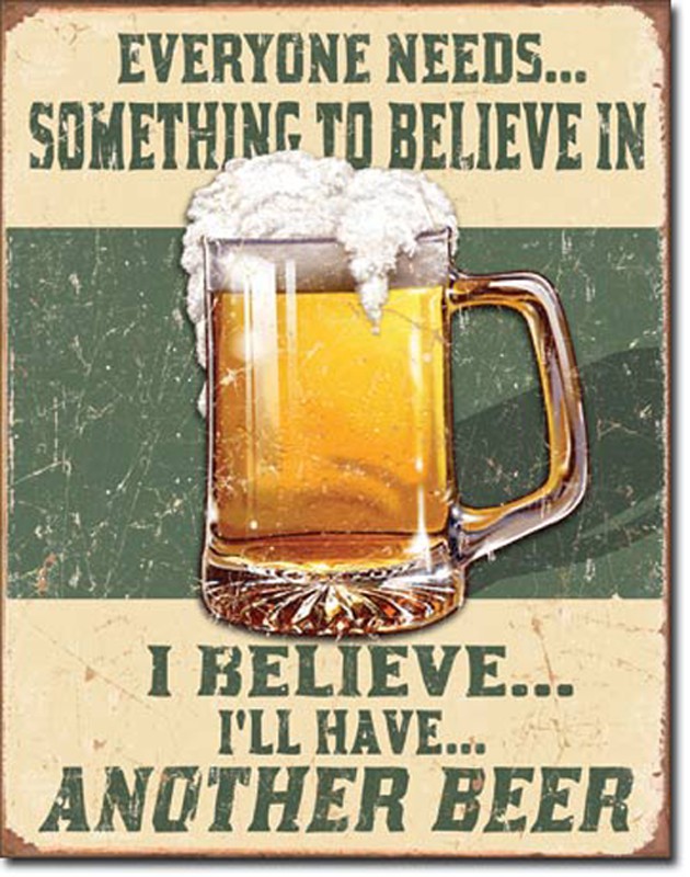 Funny Beer Drinking Quote Poster