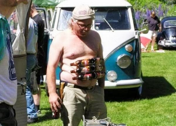 Funny Beer Six Pack Abs Picture