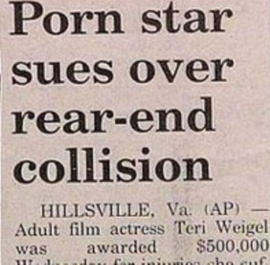 Funny Newspaper Headline Picture