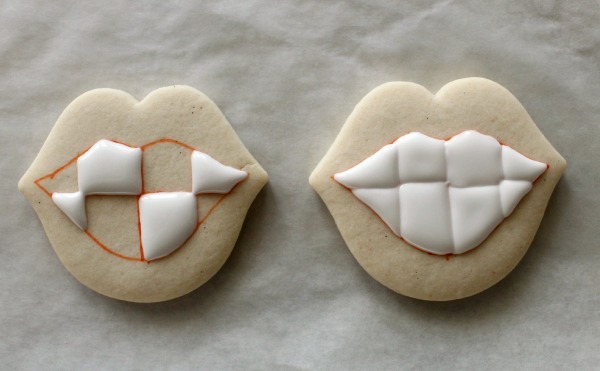 Funny Teeth Cookies