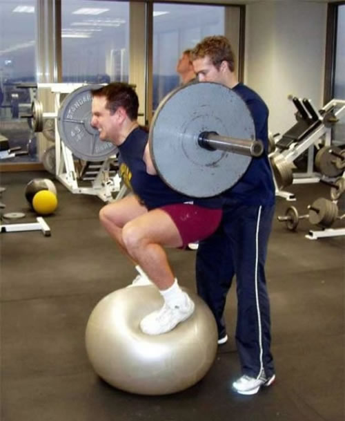 Funny Weird Weightlifting Picture