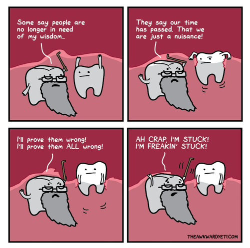 I Will Prove Them Wrong Funny Teeth Image
