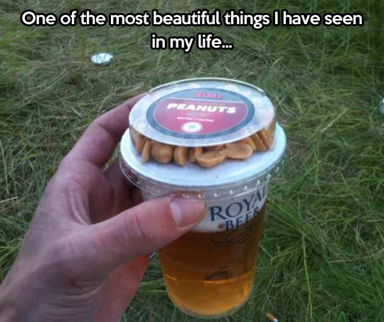 One Of The Most Beautiful Thing I Have Seen In my Life Funny Beer Caption